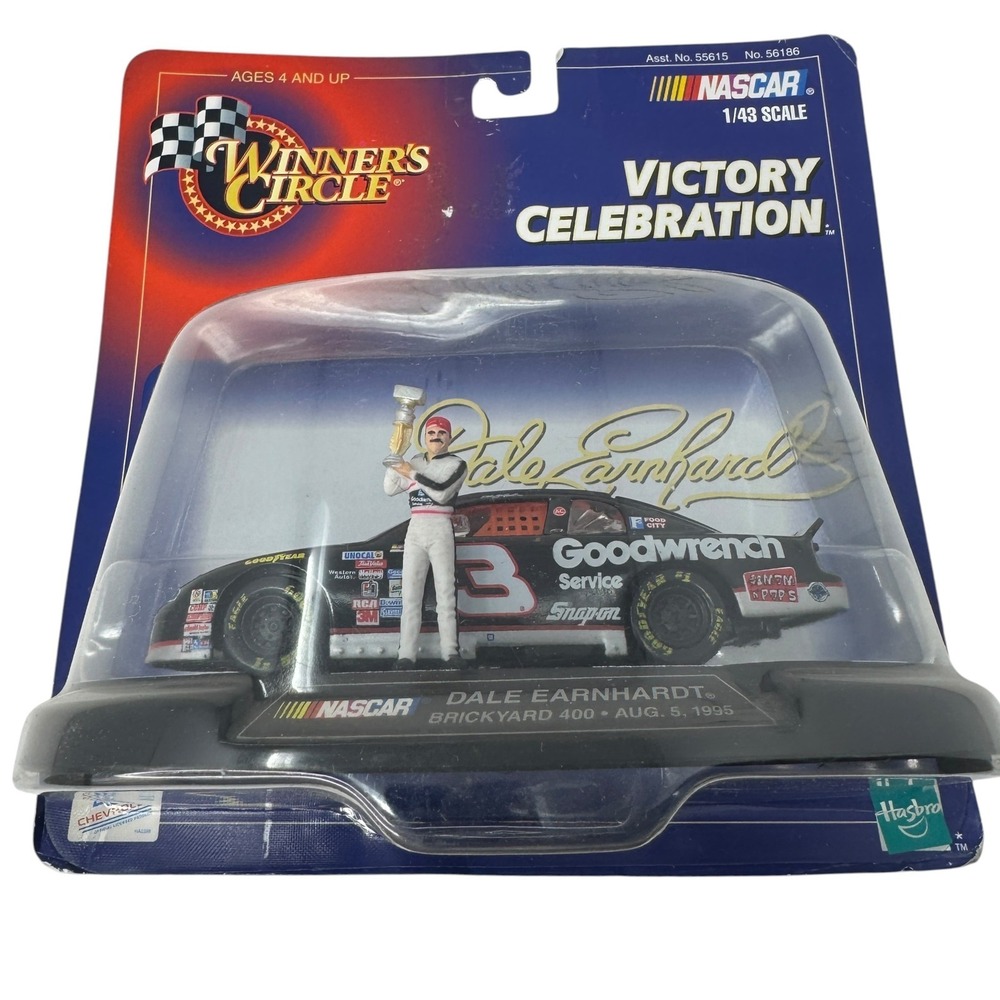 Dale Earnhardt #3 1995 Brickyard 400 Winner's Circle 1:43 Victory 1998 NIP